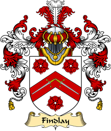 Scottish Family Coat of Arms (v.25) Findlay or Finlay
