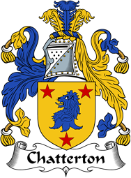 English Coat of Arms for the family Chatterton