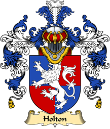 English Family Coat of Arms (v.25) Holton