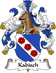 German Wappen Coat of Arms for Kabisch