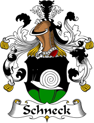 German Wappen Coat of Arms for Schneck