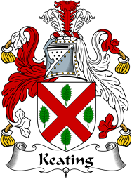 Irish Coat of Arms for Keating or O