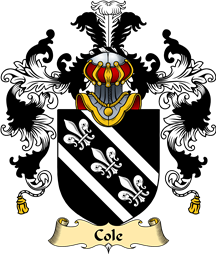 English Family Coat of Arms (v.25) Cole