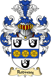 English Coat of Arms (v.23) for the family Rodway