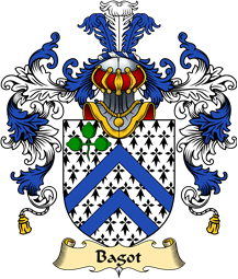 Irish Family Coat of Arms (v.25a) Bagot