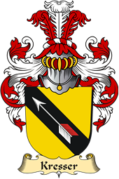 v.23 Coat of Family Arms from Germany for Kresser