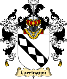 English Family Coat of Arms (v.25) Carrington