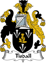 Irish Coat of Arms for Tisdall