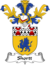 Coat of Arms from Scotland for Shortt