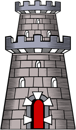 Tower Surmounted of One