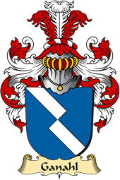 v.23 Coat of Family Arms from Germany for Ganahl