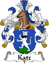 German Wappen Coat of Arms for Katz