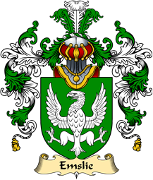 Scottish Family Coat of Arms (v.25) Emsley or Emslie