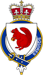 Families of Britain Coat of Arms Badge for: Squires (England)