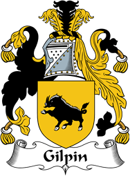 English Coat of Arms for the family Gilpin