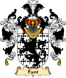 Irish Family Coat of Arms (v.25a) Fant ot Fonte