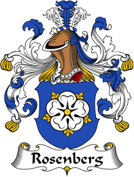 German Wappen Coat of Arms for Rosenberg