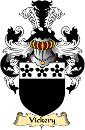 English Coat of Arms (v.23) for the family Vickery