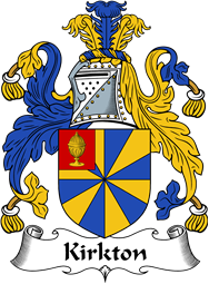 English Coat of Arms for the family Kirkton