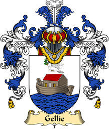Scottish Family Coat of Arms (v.25) Gellie