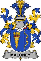 Irish Coat of Arms for Maloney or O