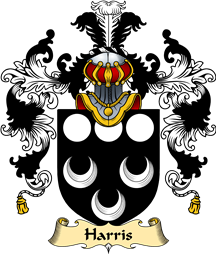 Irish Family Coat of Arms (v.25a) Harris