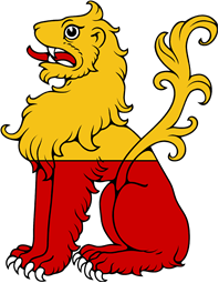 Lion Sejant Per Fesse