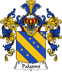Italian Family Coat of Arms (v.25b) Paladini