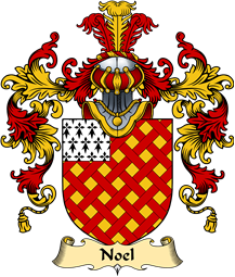 English Family Coat of Arms (v.25) Noel