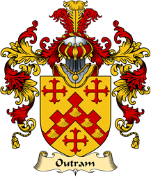 Scottish Family Coat of Arms (v.25) Outram