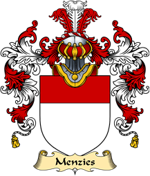 Scottish Family Coat of Arms (v.25) Menzies
