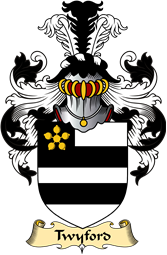 English Coat of Arms (v.23) for the family Twyford