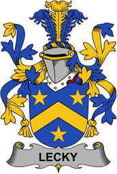 Irish Coat of Arms for Lecky or Lackey