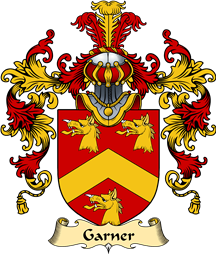 Irish Family Coat of Arms (v.25a) Gardiner or Garner