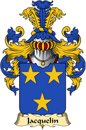 French Family Coat of Arms (v.23) for Jacquelin