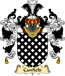 English Family Coat of Arms (v.25) Canfield