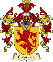 English Family Coat of Arms (v.25) Creswick