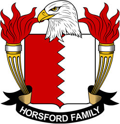 Coat of arms used by the Horsford family in the United States of America