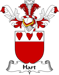 Coat of Arms from Scotland for Hart