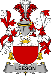 Irish Coat of Arms for Leeson