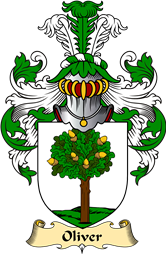 English Coat of Arms (v.23) for the family Oliver