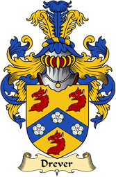 Scottish Family Coat of Arms (v.23) for Drever