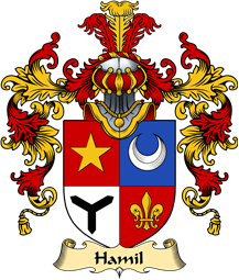 Scottish Family Coat of Arms (v.25) Hamil