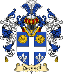 English Family Coat of Arms (v.25) Quennell