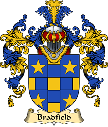English Family Coat of Arms (v.25) Bradfield