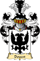 French Family Coat of Arms (v.23) for Doucet