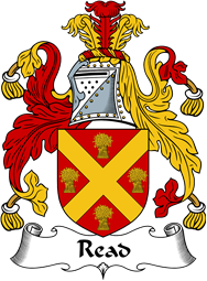 English Coat of Arms for the family Read I