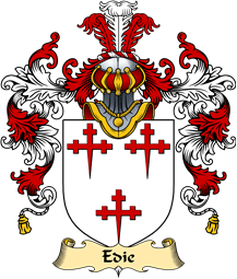 Scottish Family Coat of Arms (v.25) Edie or Edy