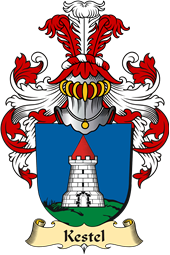 v.23 Coat of Family Arms from Germany for Kestel