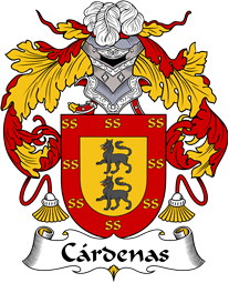 Portuguese Coat of Arms for Cárdenas